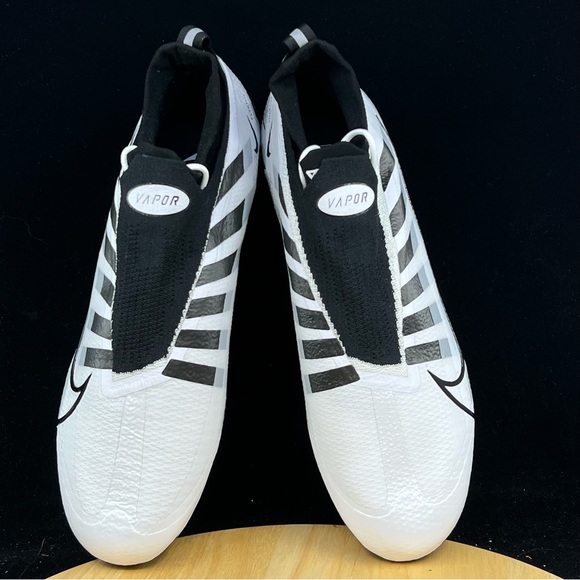 NEW Nike Vapor Edge Elite 360 Flyknit Football Cleats White DQ3558-100 Size 15 - Picture 6 of 10